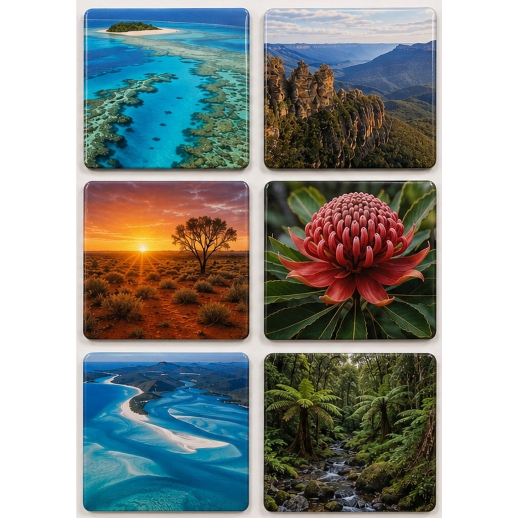 Set of 6 - Custom Magnets