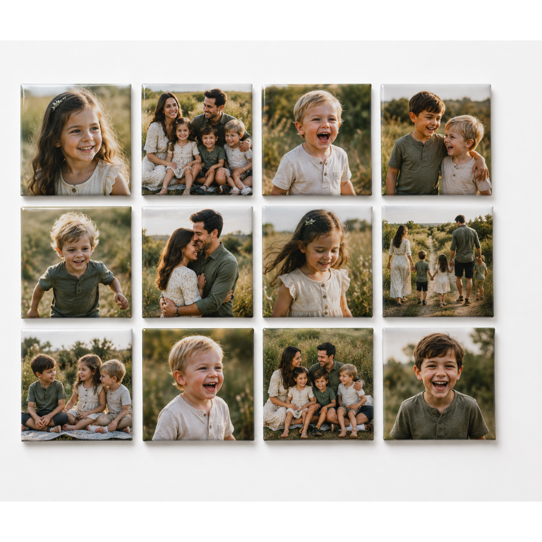 Set of 12  - Custom Magnets